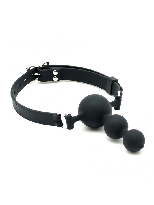 Rimba - Mouthgag With Triple Balls Rimba - Mouthgag With Triple Balls - UABDSM