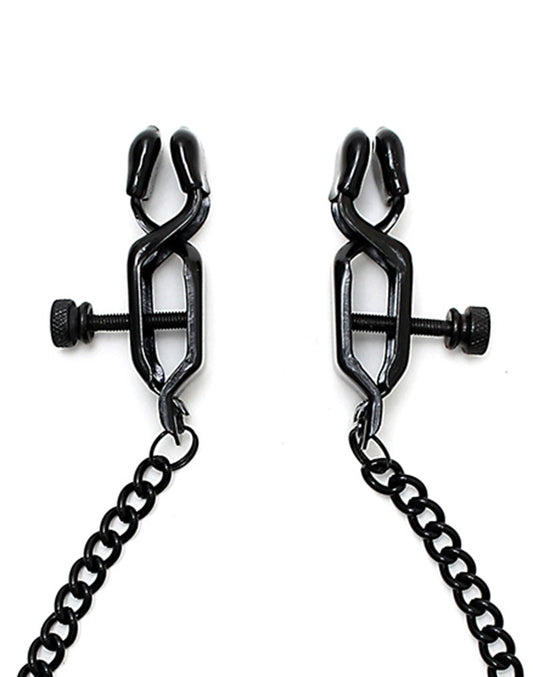 Rimba - Nipple Clamps With Chain Rimba - Nipple Clamps With Chain - UABDSM