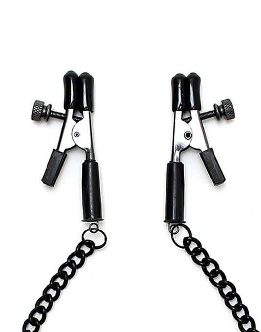 Rimba - Nipple Clamps With Chain Rimba - Nipple Clamps With Chain - UABDSM