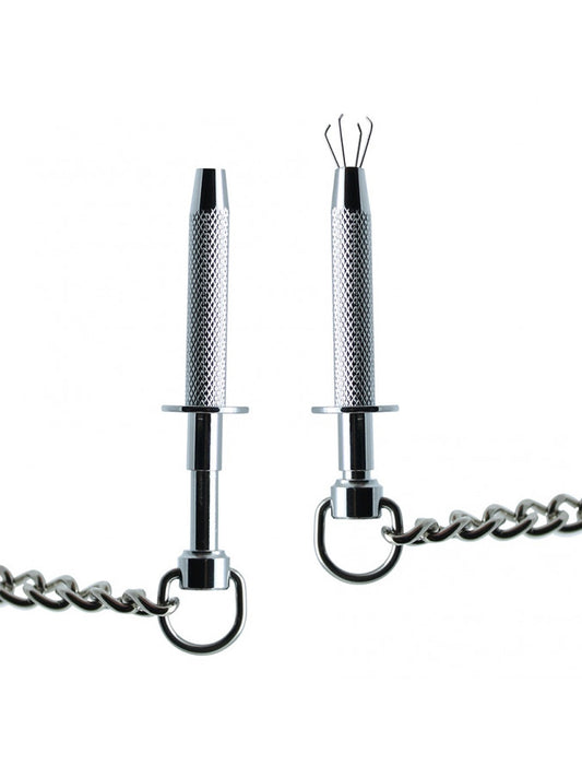 Rimba - Nipple Clamps With Chain Rimba - Nipple Clamps With Chain - UABDSM
