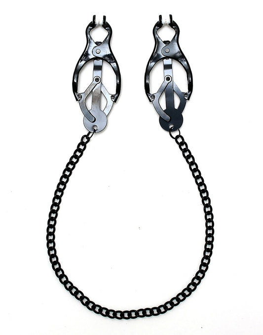 Rimba - Nipple Clamps With Chain - UABDSM