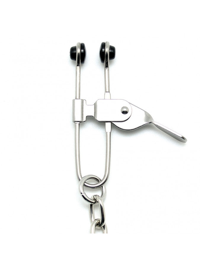 Rimba - Nipple Clamps With Chain - UABDSM