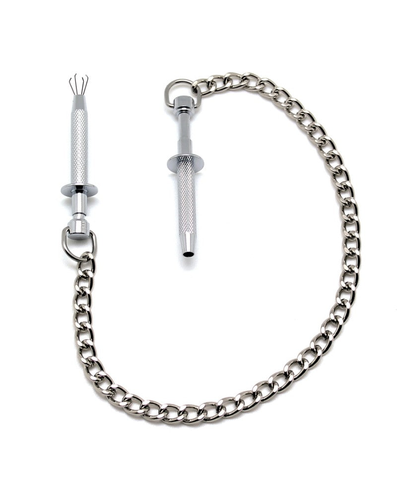 Rimba - Nipple Clamps With Chain - UABDSM