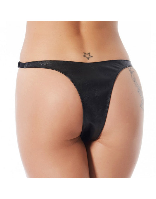 Rimba - Open Crotch Briefs Decorated With Rivets. - UABDSM
