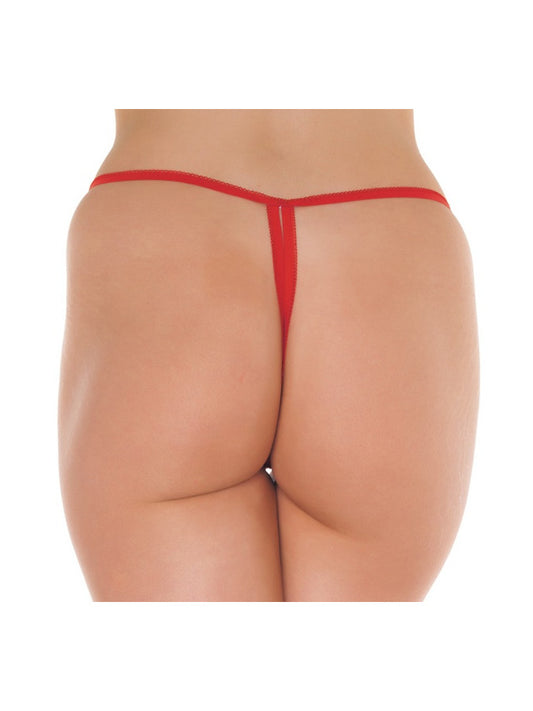Amorable By Rimba - Open String - One Size - Red - UABDSM