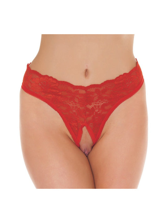Amorable By Rimba - Open String - One Size - Red Amorable By Rimba - Open String - One Size - Red - UABDSM