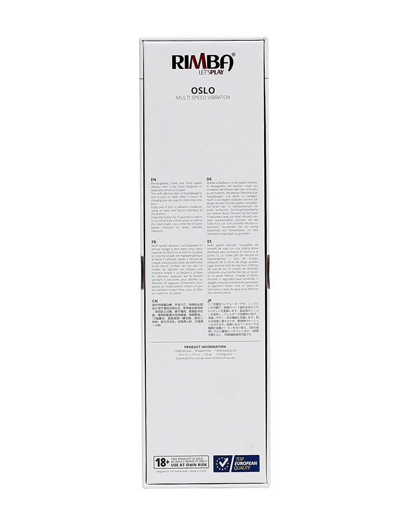 Rimba – Oslo G-Spot Vibrator - UABDSM