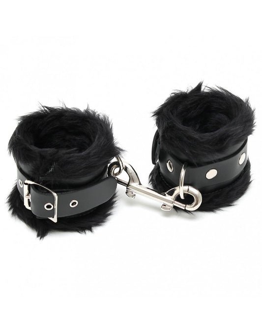 Rimba - Padded Handcuffs With Fur - UABDSM