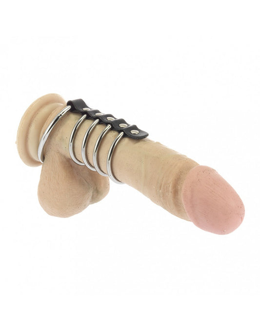 Rimba - Metal Cockrings Tube With Ball Ring Rimba - Metal Cockrings Tube With Ball Ring - UABDSM