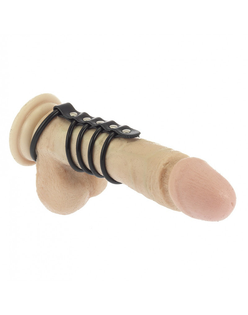 Rimba - Rubber Cockrings Tube With Ball Ring - UABDSM