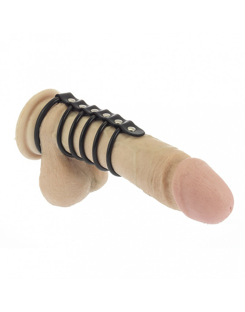 Rimba - Rubber Cockrings Tube With Ball Ring - UABDSM