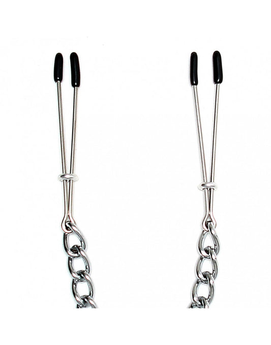 Rimba - Adjustable Nipple Clamps With Chain Rimba - Adjustable Nipple Clamps With Chain - UABDSM