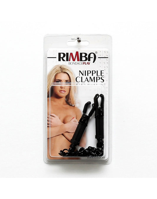 Rimba - Adjustable Nipple Clamps With Chain - UABDSM