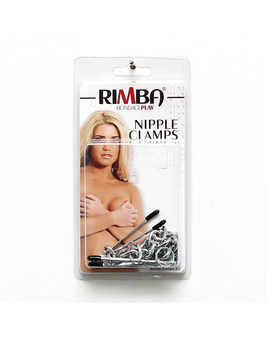 Rimba - Adjustable Nipple Clamps With Chain - UABDSM