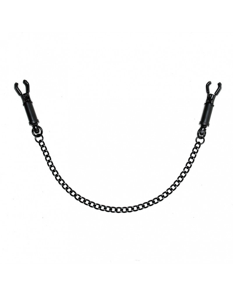 Rimba - Adjustable Nipple Clamps With Chain - UABDSM