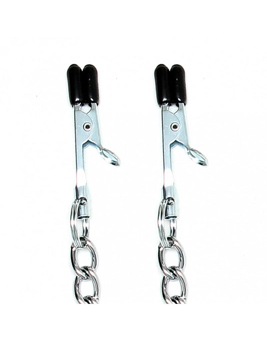 Rimba - Nipple Clamps With Chain Rimba - Nipple Clamps With Chain - UABDSM