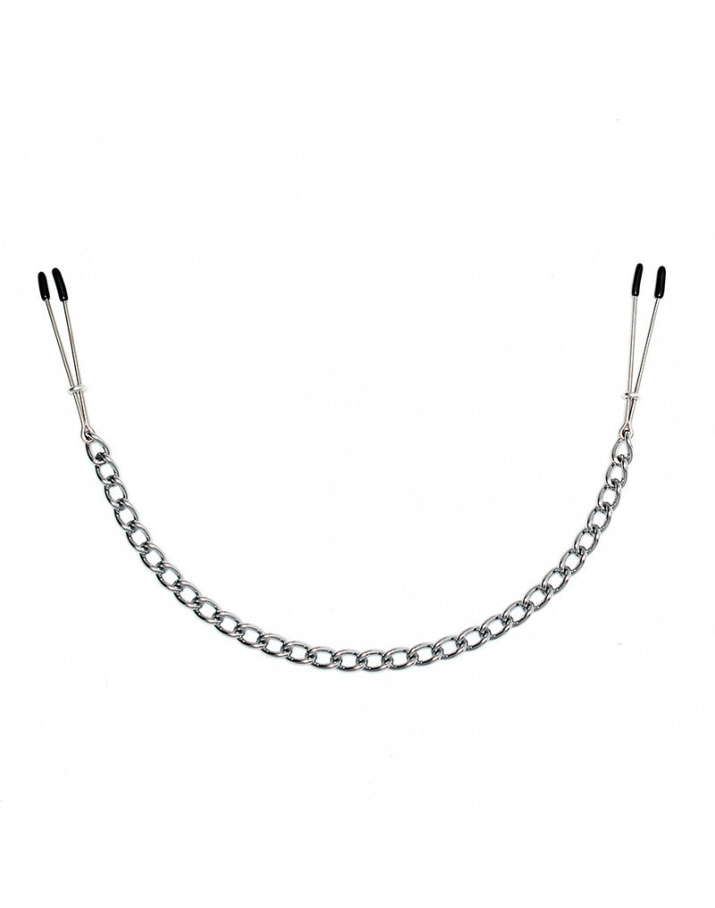 Rimba - Adjustable Nipple Clamps With Chain - UABDSM
