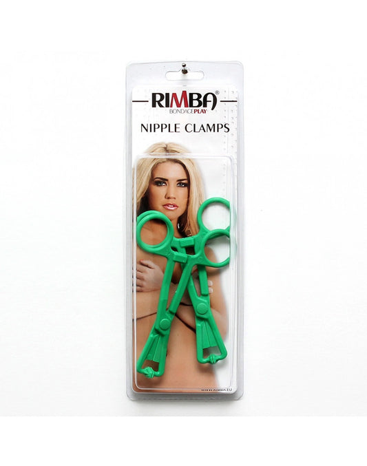 Rimba - Scissor Nipple Clamps Of Synthetic Material (pair) - UABDSM