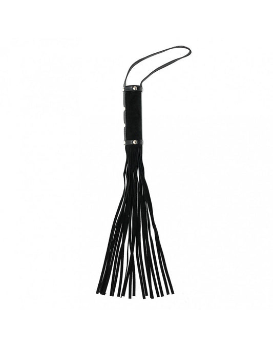 Rimba - Suede Fondle Whip With Short Handle And 19 Strings Rimba - Suede Fondle Whip With Short Handle And 19 Strings - UABDSM