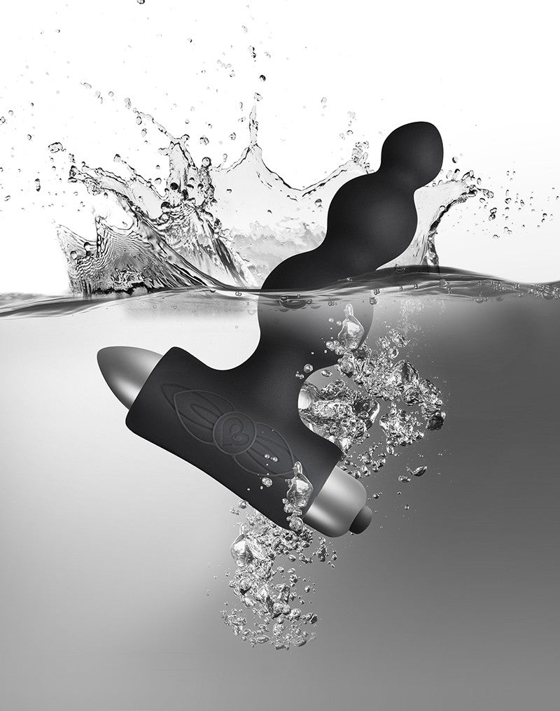Rocks-Off - Petite Sensations Bubbles - Anal Vibrator - Black - UABDSM
