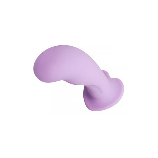 Royal Heart Strap-On Dildo Purple - UABDSM