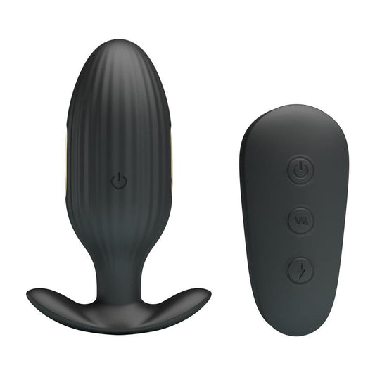 Royal Pleasure Butt Plug with Electro Stimulation USB Royal Pleasure Butt Plug with Electro Stimulation USB - UABDSM