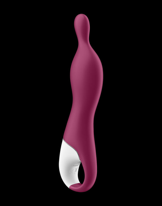 Satisfyer - A-Mazing 1 - A-Spot Vibrator - Berry Satisfyer - A-Mazing 1 - A-Spot Vibrator - Berry - UABDSM