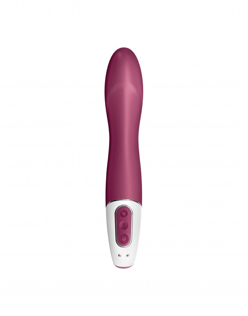 Satisfyer - Big Heat - Heating G-Spot Vibrator - Berry - UABDSM