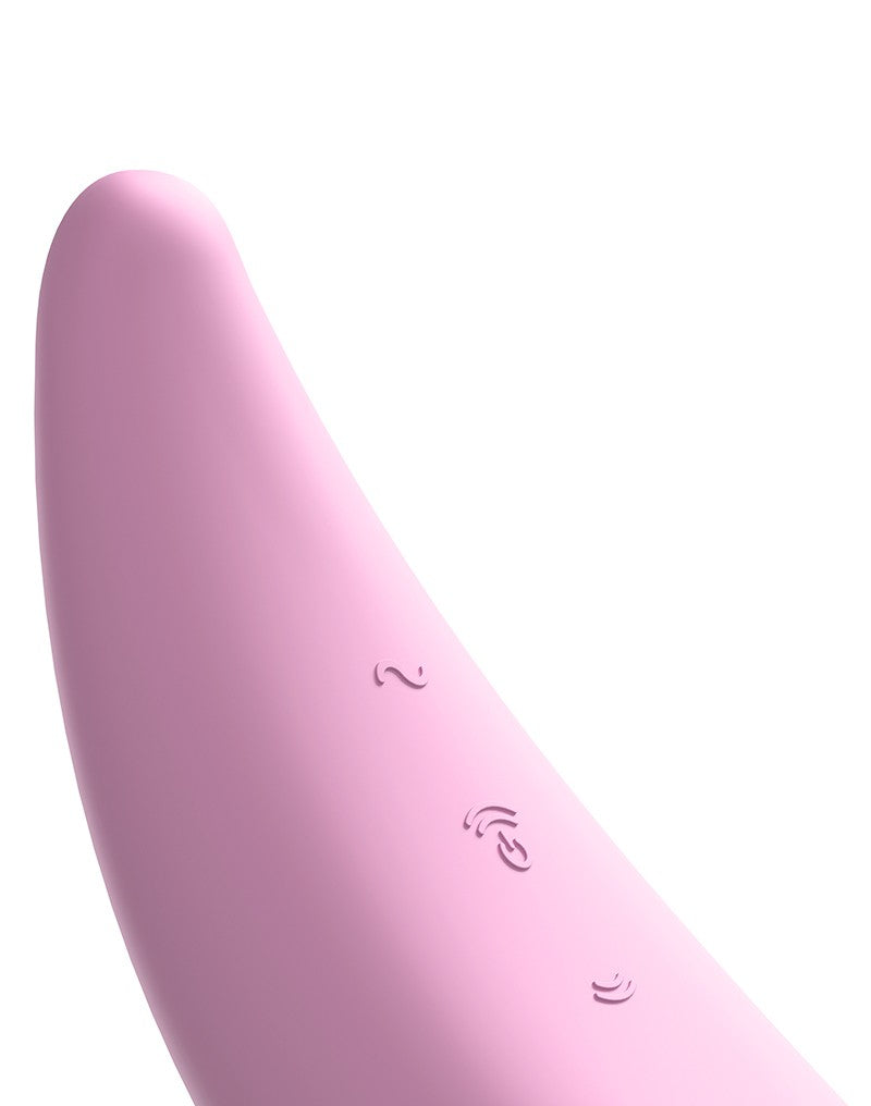 Satisfyer Curvy 3+ Pink / Incl. Bluetooth And App - UABDSM
