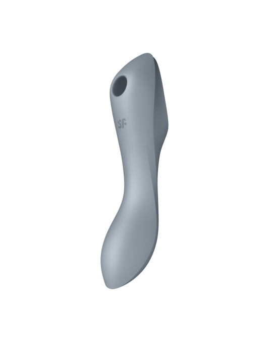 Satisfyer - Curvy Trinity 3 - 3-in-1 Vibrator - Grey Satisfyer - Curvy Trinity 3 - 3-in-1 Vibrator - Grey - UABDSM