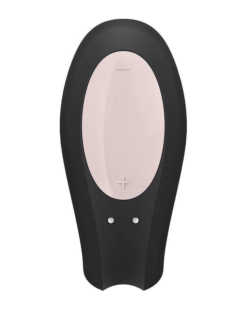 Satisfyer Double Joy Black / Incl. Bluetooth And App - UABDSM