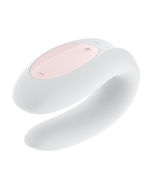 Satisfyer Double Joy White / Incl. Bluetooth And App Satisfyer Double Joy White / Incl. Bluetooth And App - UABDSM