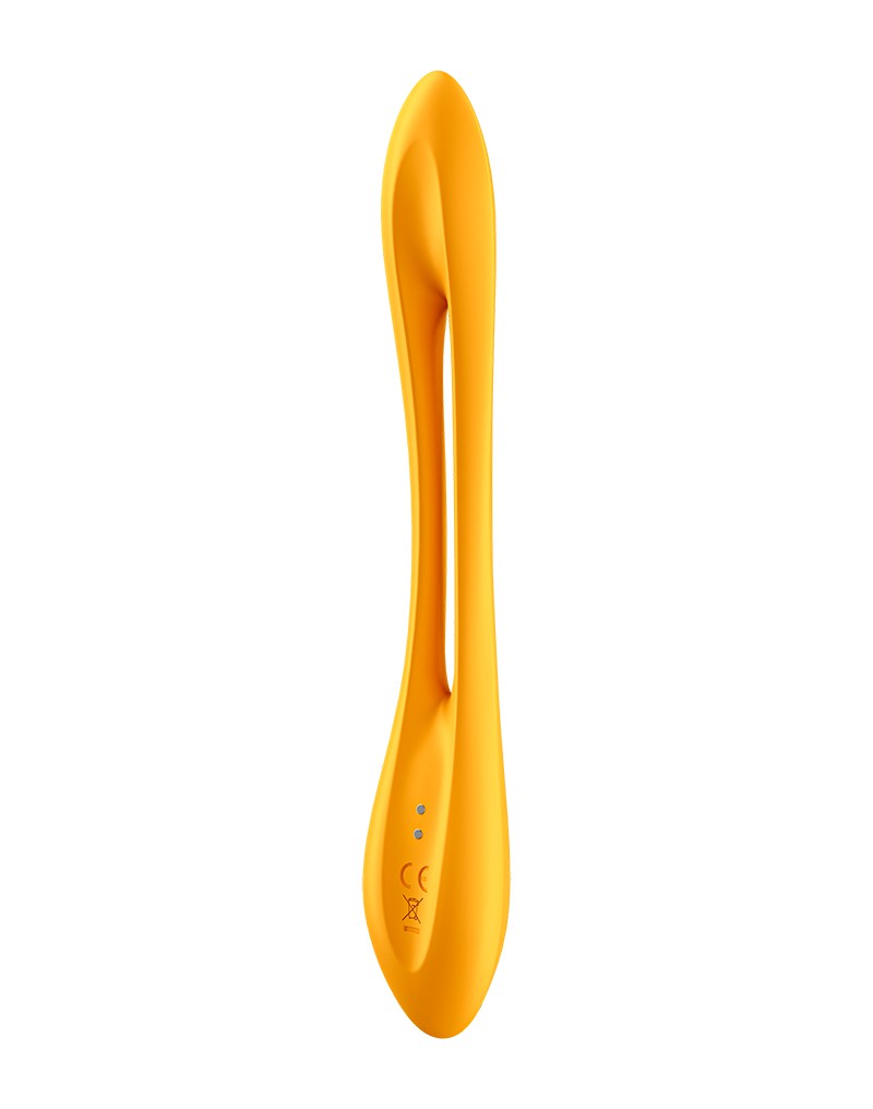 Satisfyer - Elastic Joy - Multi Vibrator - Orange - UABDSM