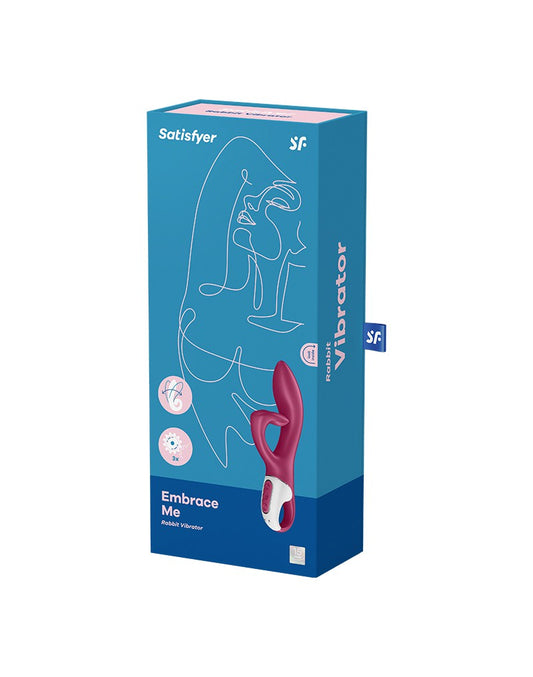 Satisfyer - Embrace Me - Rabbit Vibrator - Berry - UABDSM