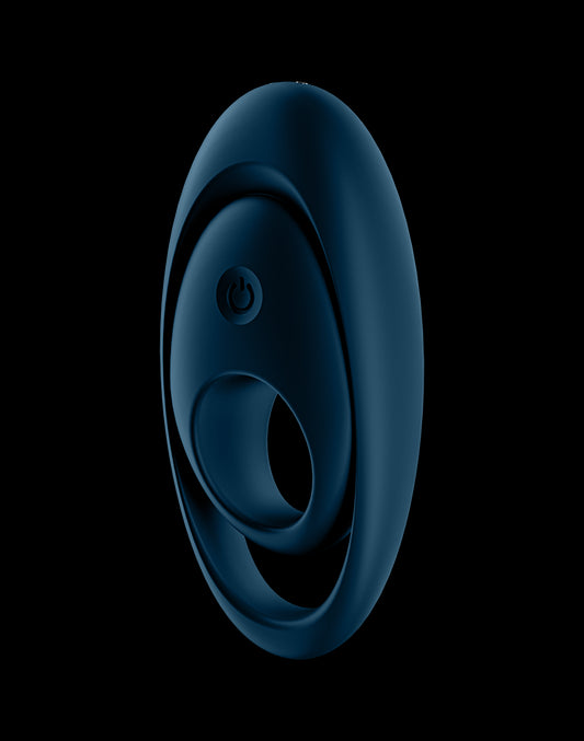 Satisfyer - Glorious Duo - Cockring Vibrator - Blue Satisfyer - Glorious Duo - Cockring Vibrator - Blue - UABDSM
