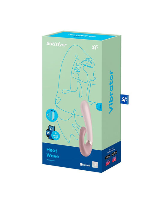 Satisfyer - Heat Wave - Heating Rabbit Vibrator - Mauve - UABDSM