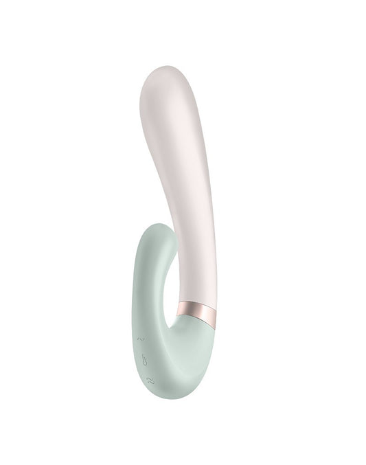 Satisfyer - Heat Wave - Heating Rabbit Vibrator - Mint Satisfyer - Heat Wave - Heating Rabbit Vibrator - Mint - UABDSM