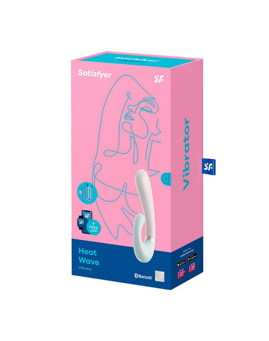 Satisfyer - Heat Wave - Heating Rabbit Vibrator - Mint - UABDSM