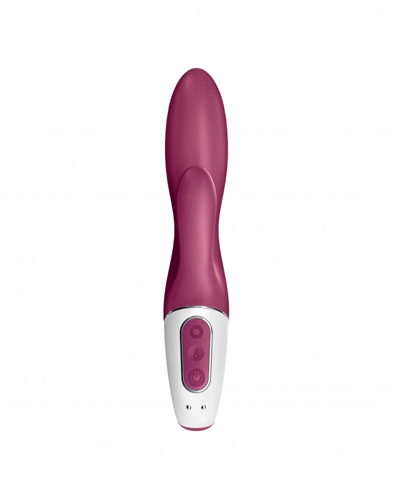 Satisfyer - Heated Affair - Heating G-Spot + Rabbit Vibrator - Berry - UABDSM