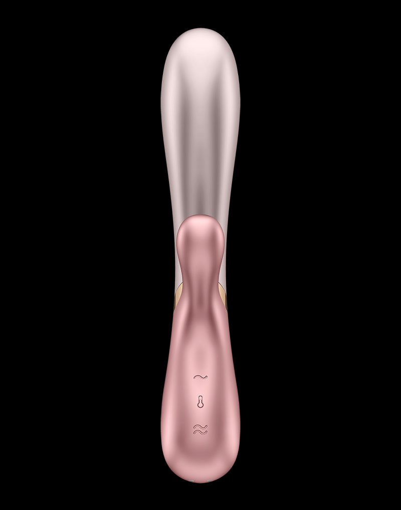 Satisfyer - Hot Lover - Heating Vibrator - Pink / Dark Pink - UABDSM