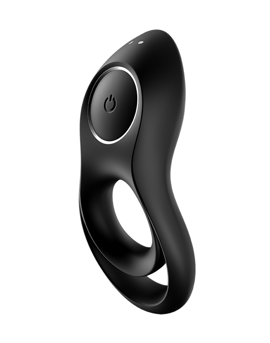 Satisfyer - Legendary Duo - Cockring Vibrator - Black Satisfyer - Legendary Duo - Cockring Vibrator - Black - UABDSM