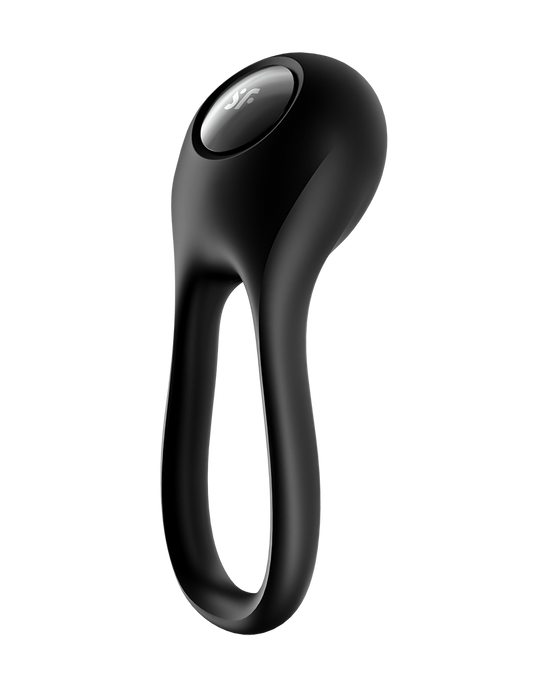 Satisfyer - Majestic Duo - Cockring Vibrator - Black Satisfyer - Majestic Duo - Cockring Vibrator - Black - UABDSM