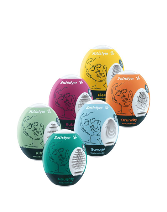 Satisfyer - Masturbator Egg Set (6 Pieces) Satisfyer - Masturbator Egg Set (6 Pieces) - UABDSM