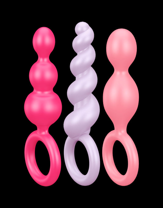Satisfyer - Booty Call Coloured (set Of 3) Satisfyer - Booty Call Coloured (set Of 3) - UABDSM