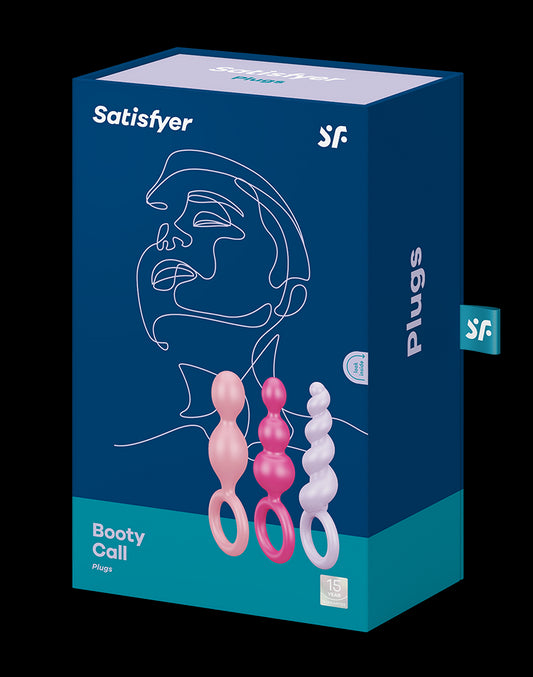 Satisfyer - Booty Call Coloured (set Of 3) - UABDSM
