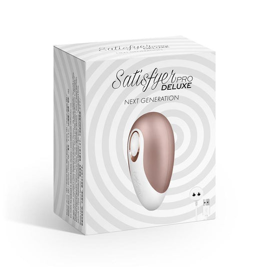Satisfyer Pro Deluxe Next Gen Ligh Gold White - UABDSM