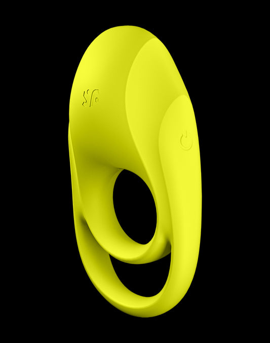 Satisfyer - Spectacular Duo - Cockring Vibrator - Neon Yellow Satisfyer - Spectacular Duo - Cockring Vibrator - Neon Yellow - UABDSM