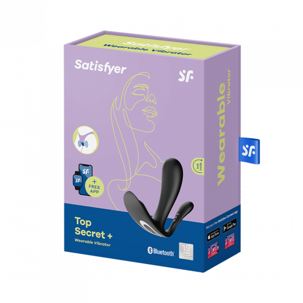 Satisfyer Top Secret + Black - UABDSM