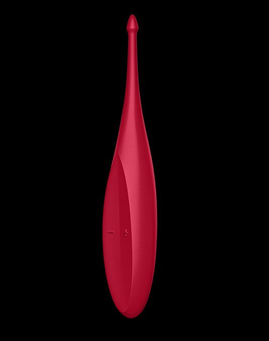 Satisfyer - Twirling Fun - Pin Point Vibrator - Poppy Red Satisfyer - Twirling Fun - Pin Point Vibrator - Poppy Red - UABDSM