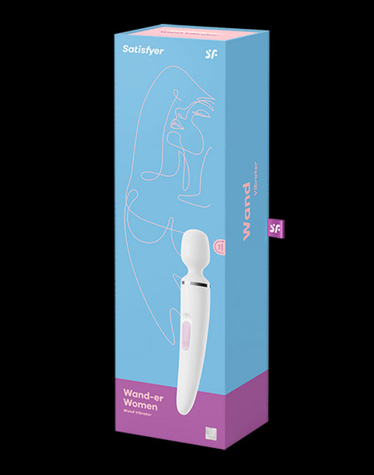 Satisfyer Wand-er Woman White - UABDSM